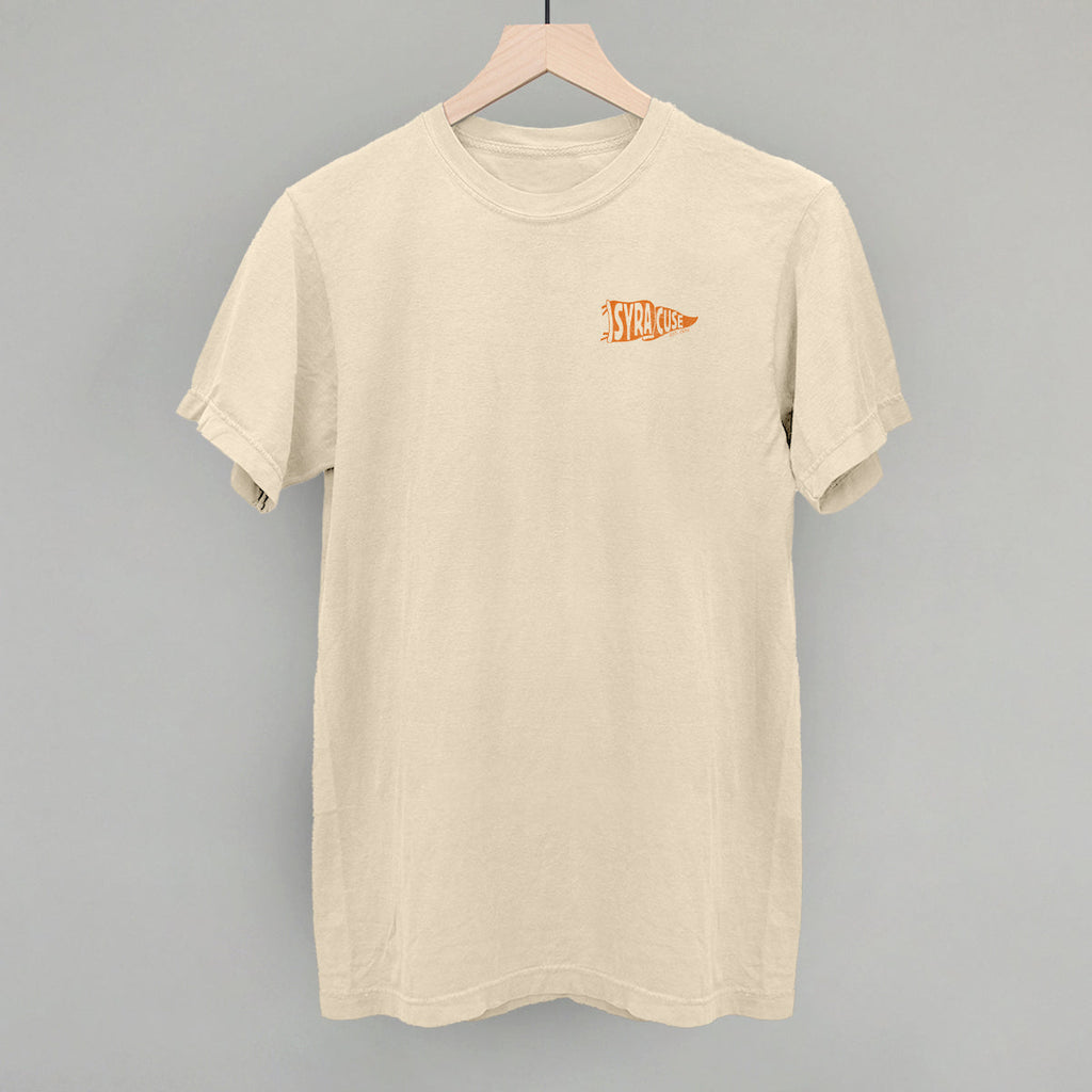 Syracuse Pennant Flag (Left Chest) T-Shirts