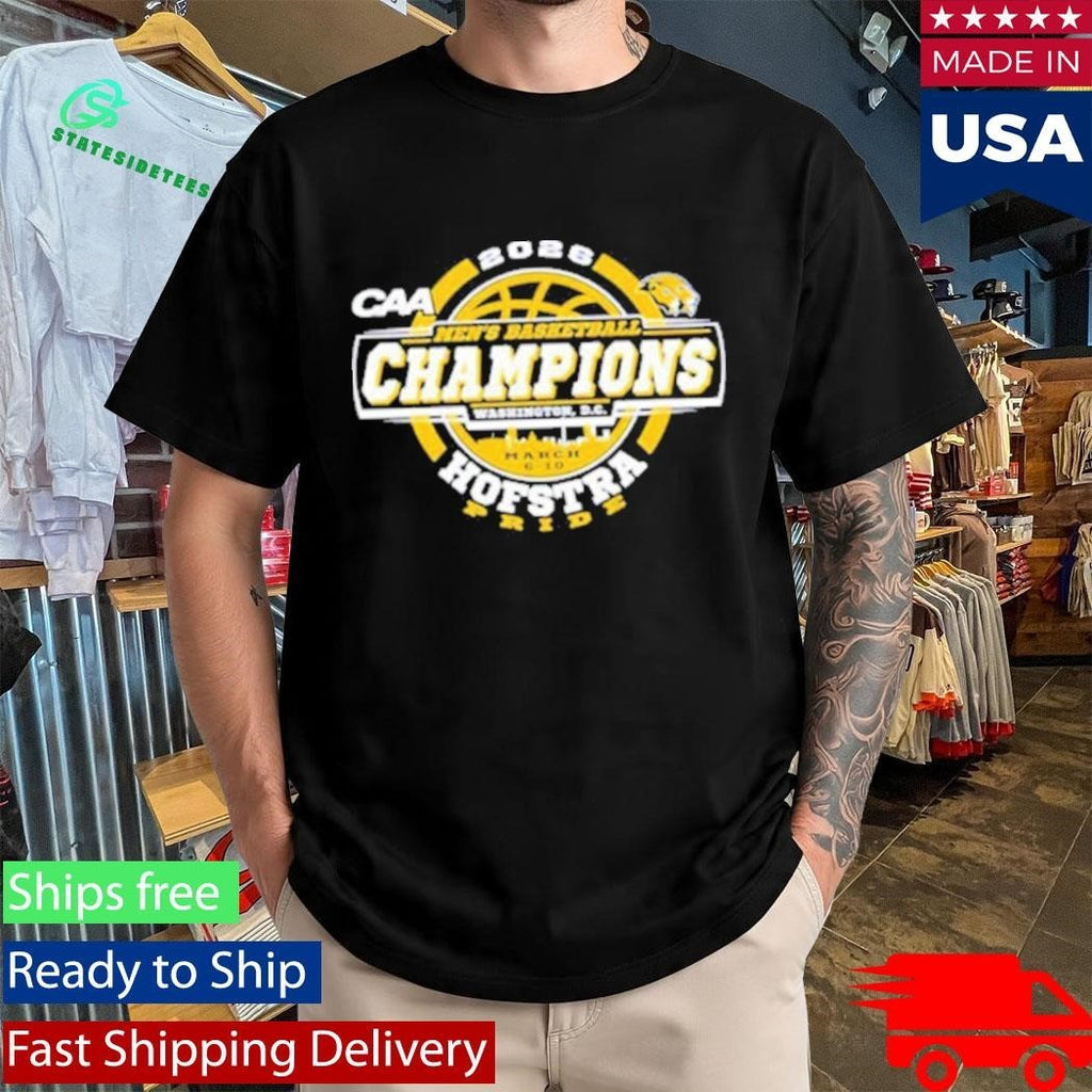 Congrats Hofstra University Pride Champions CAA Men’s Basketball Tournament 2026 Shirt Unisex , , , Long Sleeve Tee