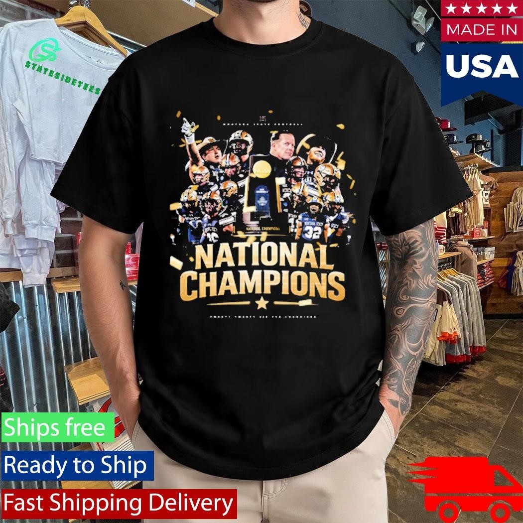 Congrats Montana State National Champions 2025 Shirt Unisex , , , Long Sleeve Tee