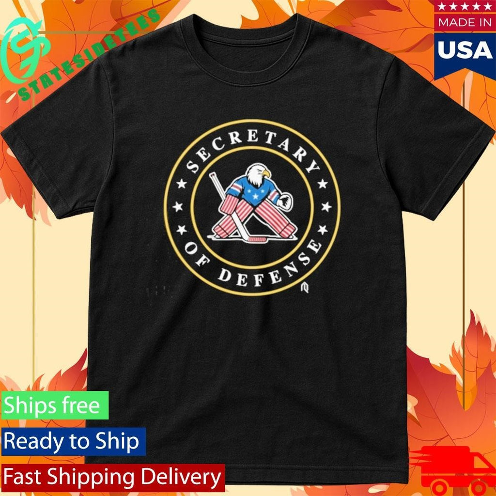Connor Hellebuyck Secretary Of Defense Shirt Unisex , , , Long Sleeve Tee