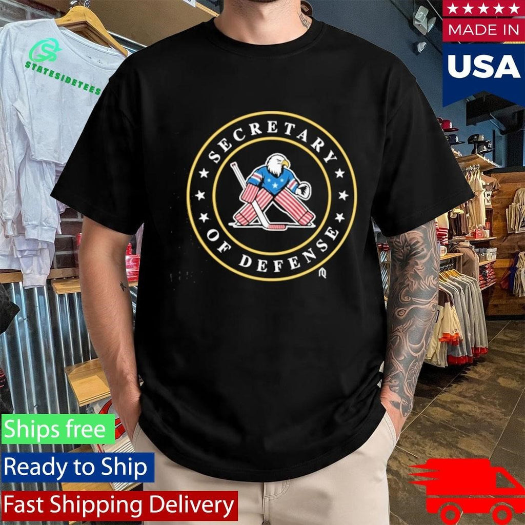 Connor Hellebuyck Secretary Of Defense Shirt Unisex , , , Long Sleeve Tee