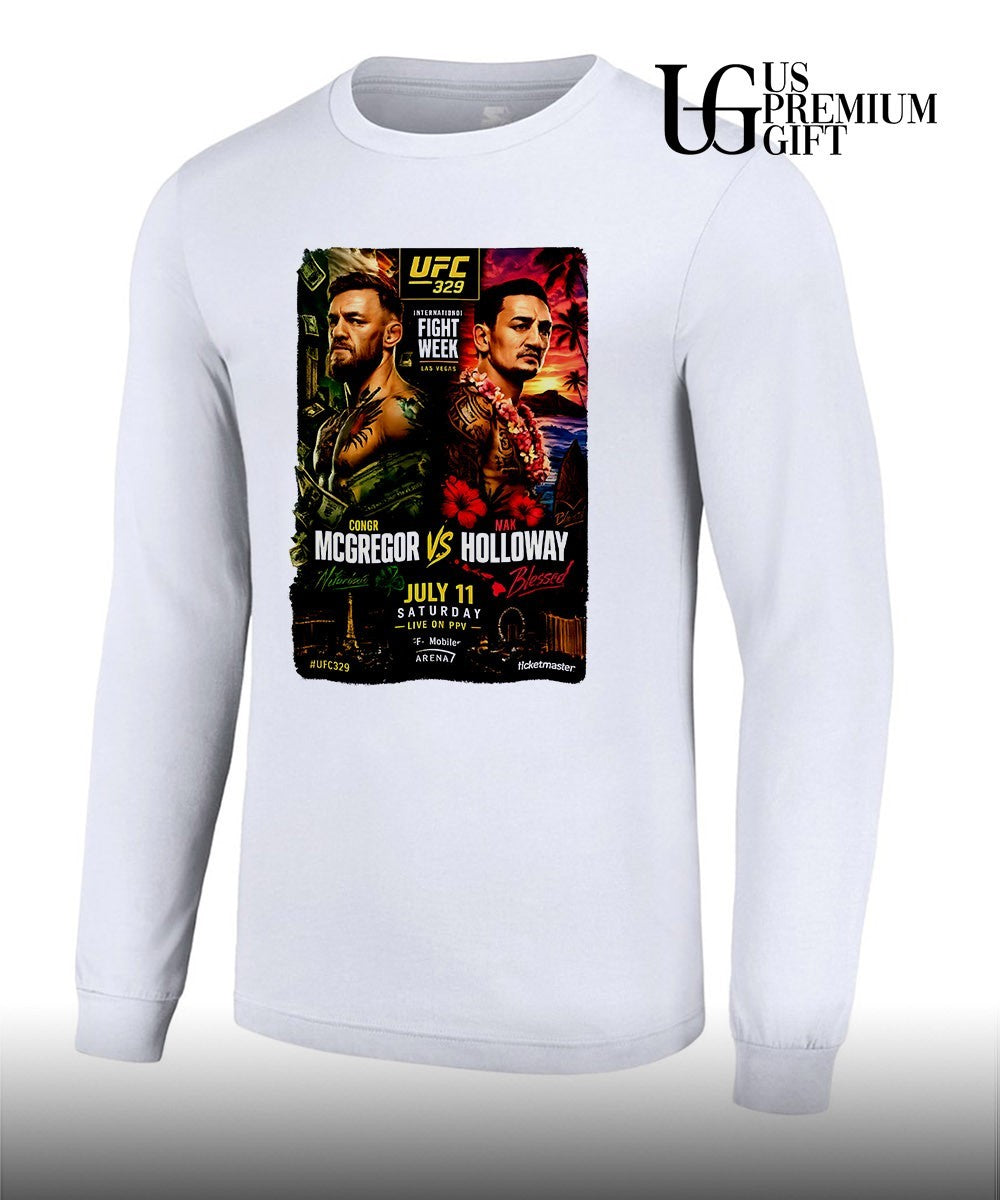 Conor McGregor vs Max Holloway UFC 329 International Fight Week shirt