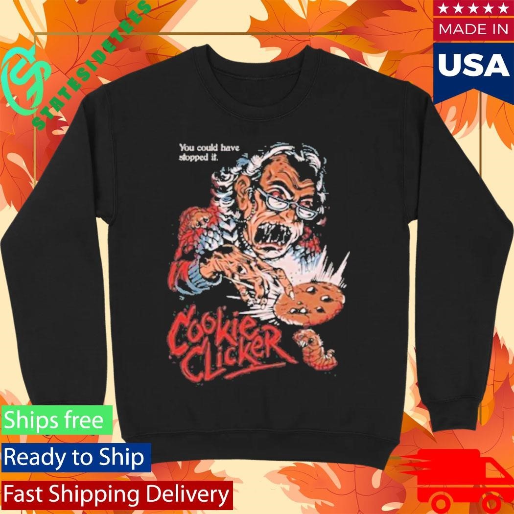 Cookie Clicker Displeased Grandma Shirt Unisex , , , Long Sleeve Tee