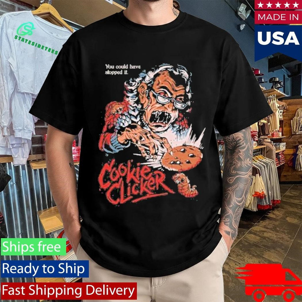 Cookie Clicker Displeased Grandma Shirt Unisex , , , Long Sleeve Tee