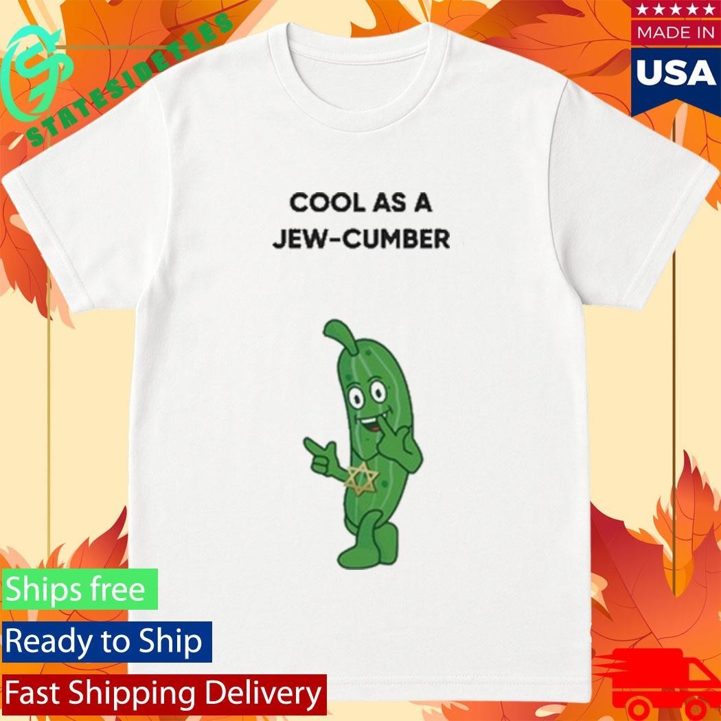 Cool As A Jew-cumber Shirt Unisex , , , Long Sleeve Tee