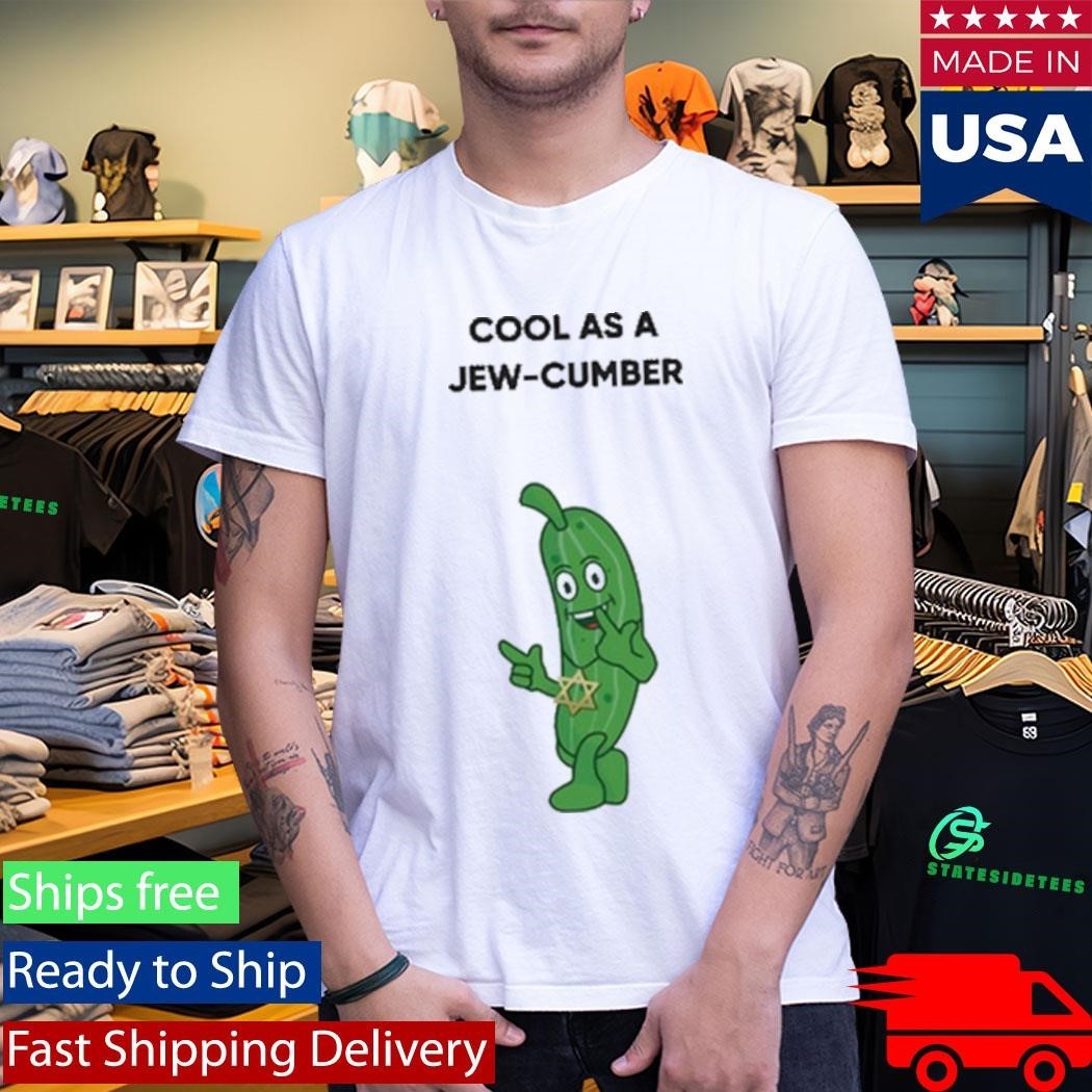 Cool As A Jew-cumber Shirt Unisex , , , Long Sleeve Tee