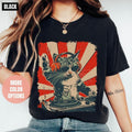 Cool DJ Cat Shirt Funny Cat Headphones Cat Lovers Unique DJ Cat Kitty T-Shirts