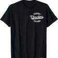 Cool Uncles Club Best Uncle Ever Funny Pocket 02 T-Shirts