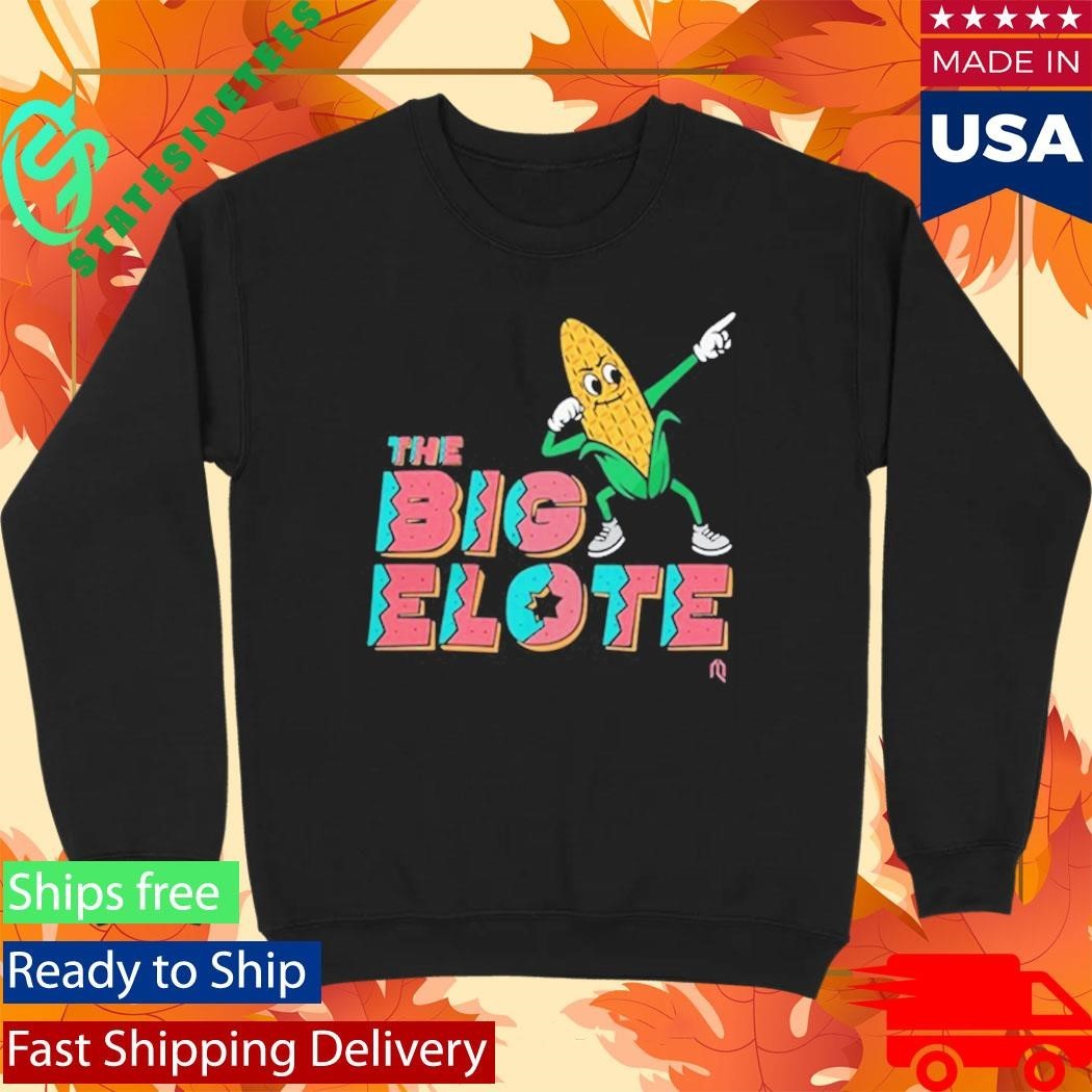 Corn The Big Elote Shirt Unisex , , , Long Sleeve Tee