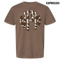 Cow Print Monogram Comfort Colors 'NLB' T-Shirts