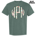 Cowgirl Monogram Comfort Colors 'NLB' T-Shirts