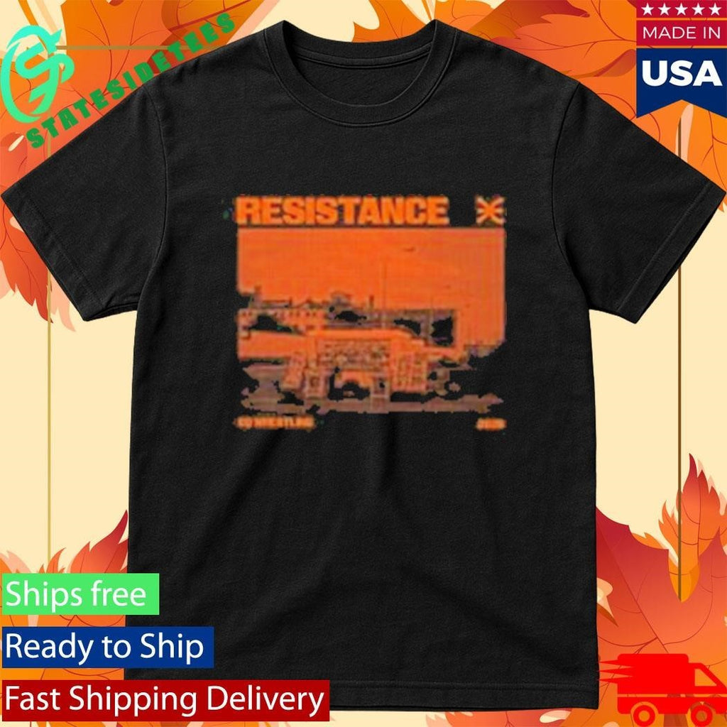 Cq Wrestling Resistance Black Art Shirt Unisex , , , Long Sleeve Tee