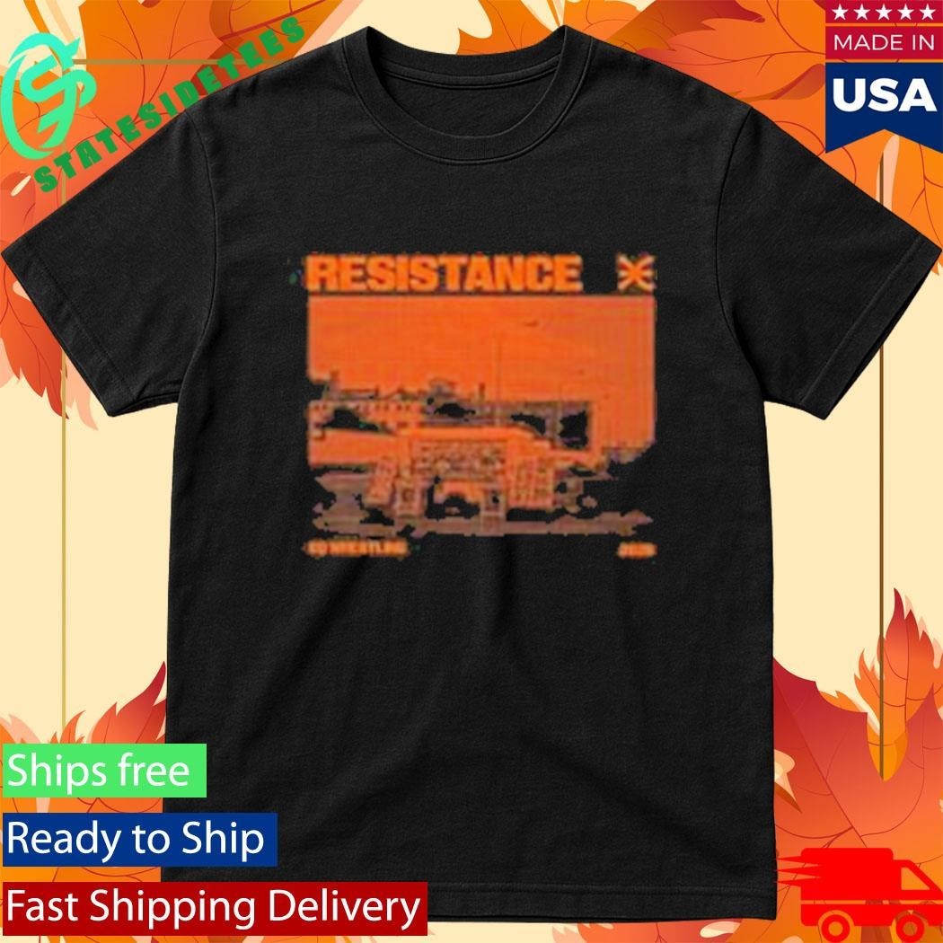 Cq Wrestling Resistance Black Art Shirt Unisex , , , Long Sleeve Tee