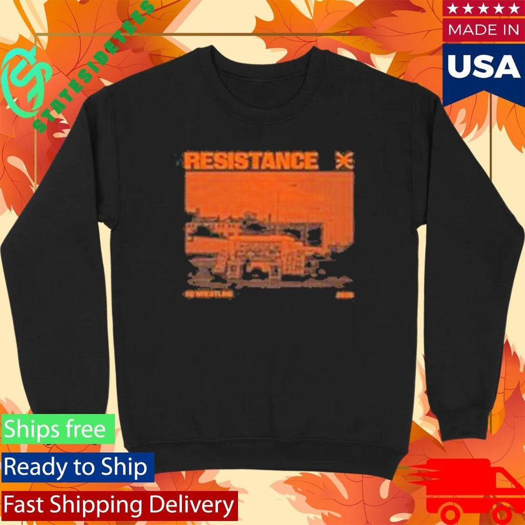 Cq Wrestling Resistance Black Art Shirt Unisex , , , Long Sleeve Tee