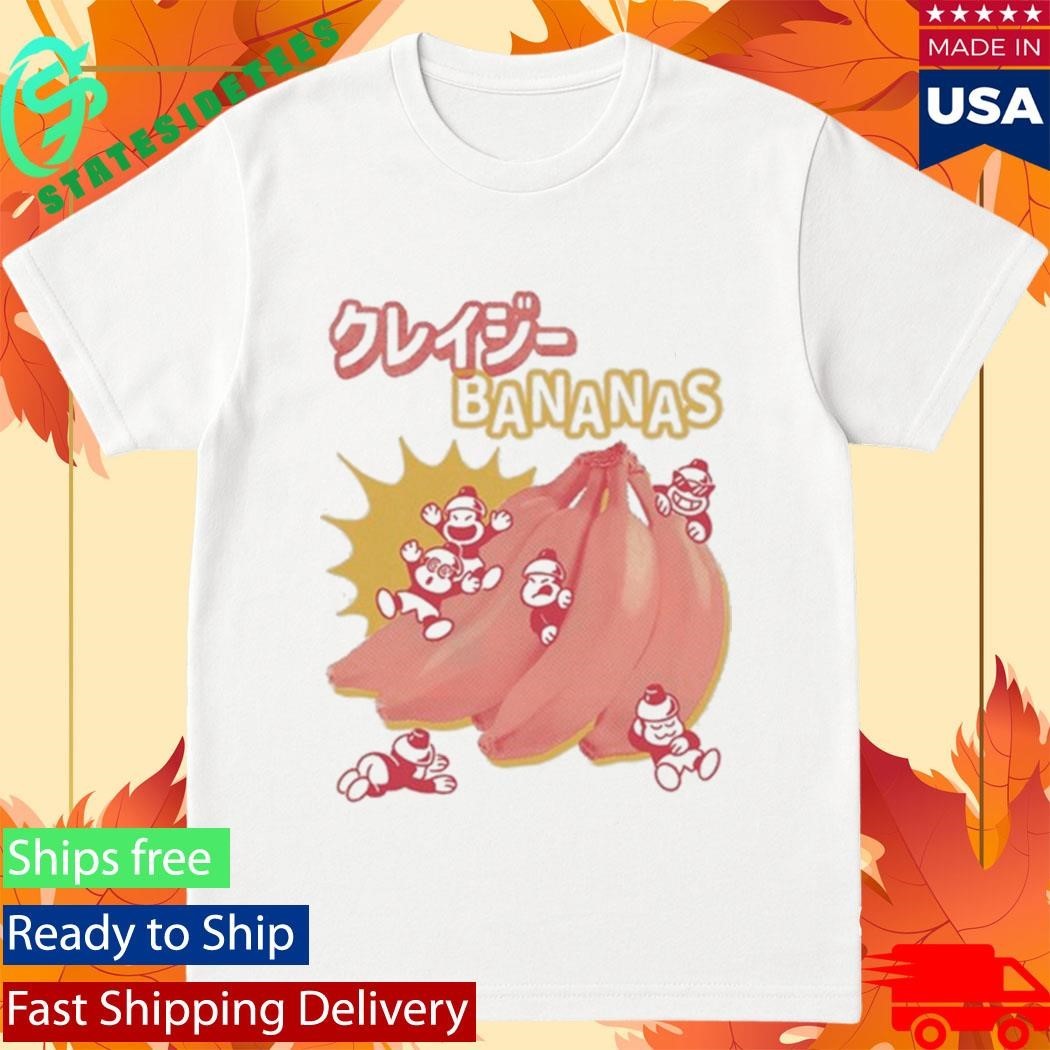 Crazy Bananas Shirt Unisex , , , Long Sleeve Tee