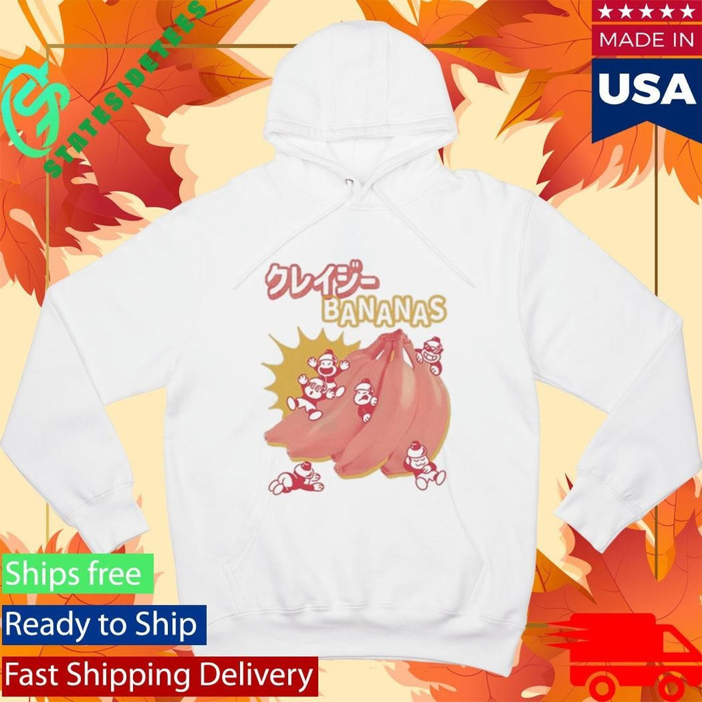 Crazy Bananas Shirt Unisex , , , Long Sleeve Tee