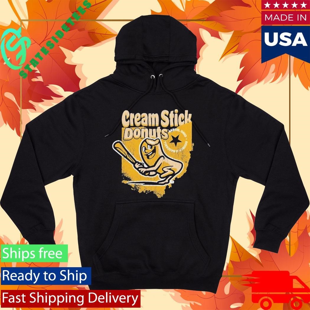 Cream Stick Donuts Ohio Shirt Unisex , , , Long Sleeve Tee