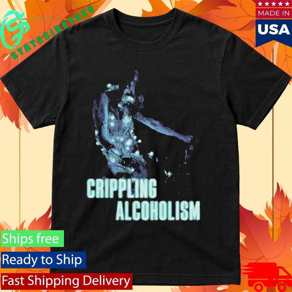 Crippling Alcoholism Bike Girl Shirt Unisex , , , Long Sleeve Tee