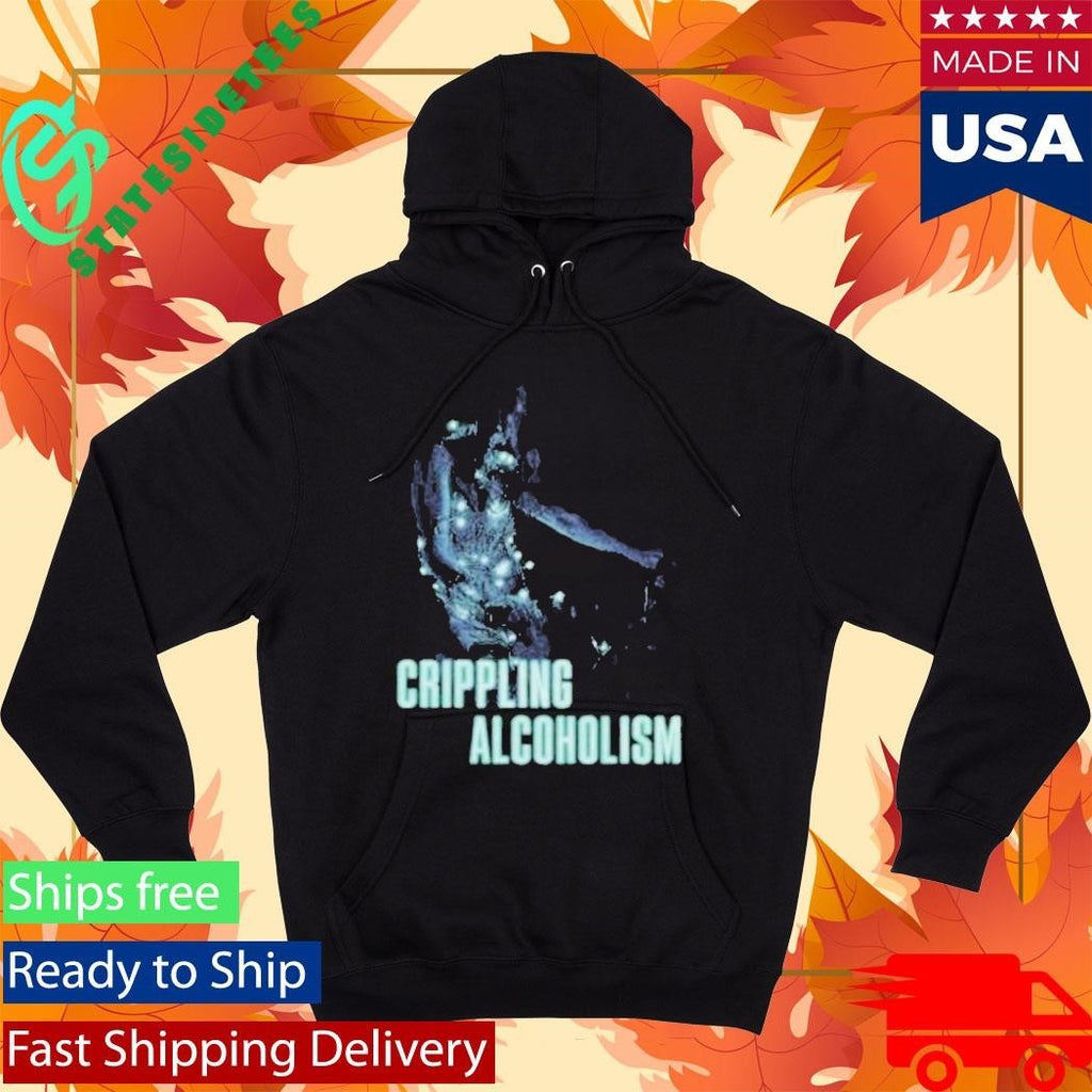 Crippling Alcoholism Bike Girl Shirt Unisex , , , Long Sleeve Tee