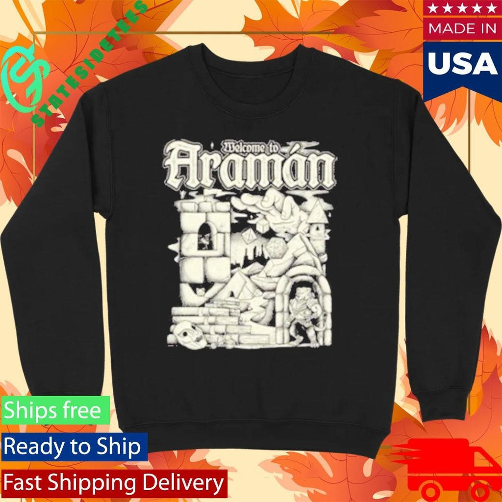 Critrole Welcome To Araman Shirt Unisex , , , Long Sleeve Tee
