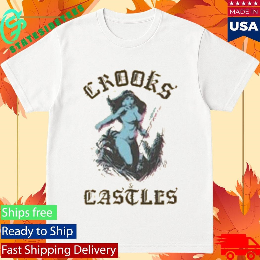 Crooks And Castles Sea Goddess Shirt Unisex , , , Long Sleeve Tee