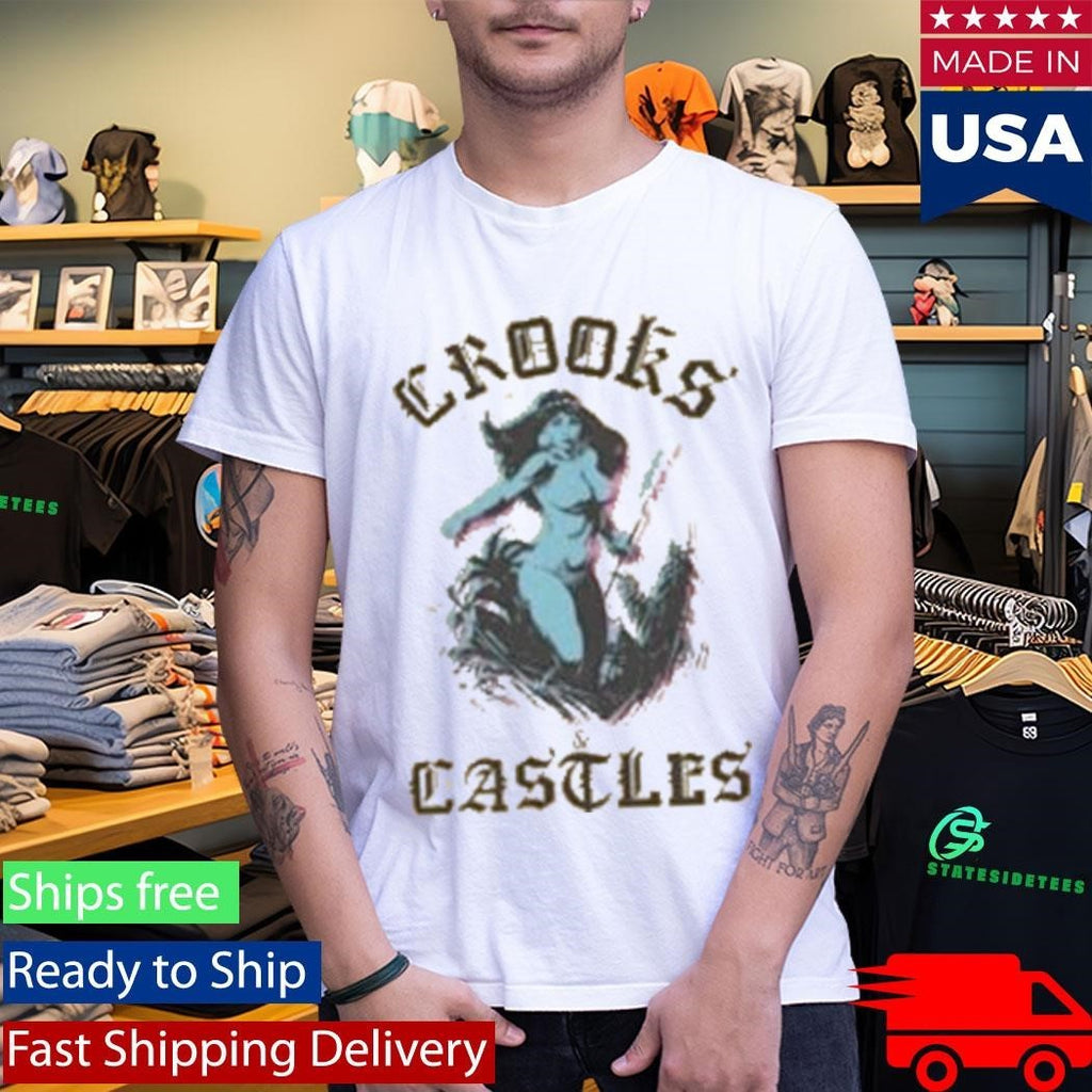 Crooks And Castles Sea Goddess Shirt Unisex , , , Long Sleeve Tee