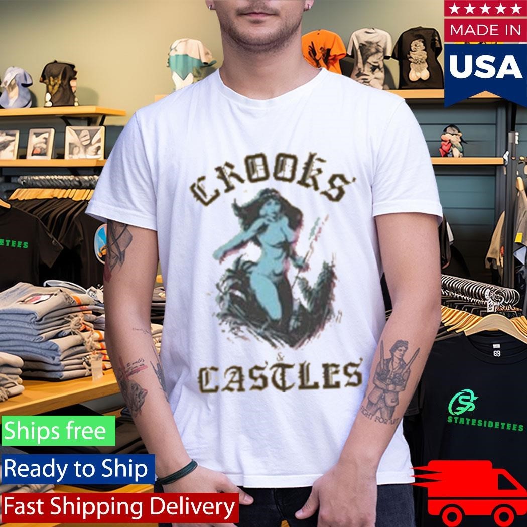 Crooks And Castles Sea Goddess Shirt Unisex , , , Long Sleeve Tee