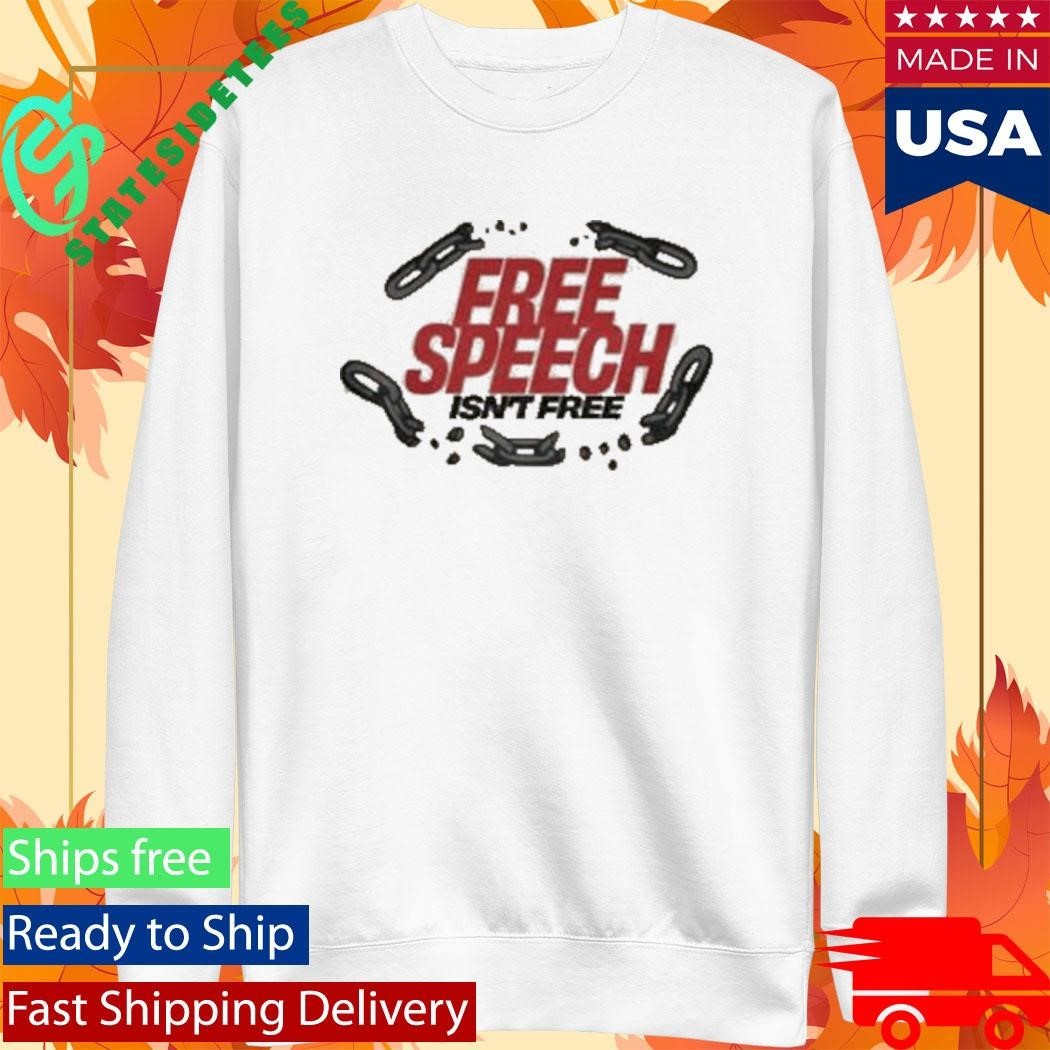 Crowder Free Speech Isn’t Free Unisex , , , Long Sleeve Tee