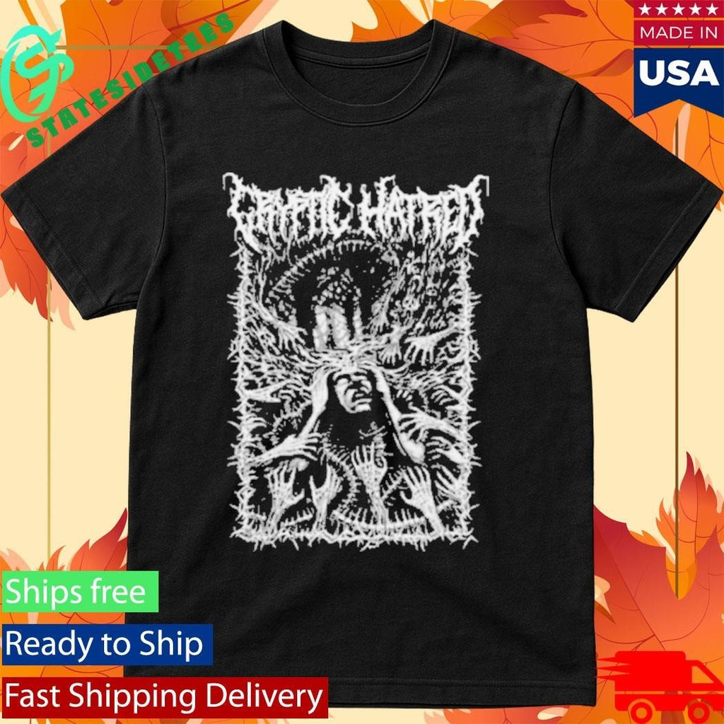 Cryptic Hatred Internal Torment B&W Unisex , , , Long Sleeve Tee