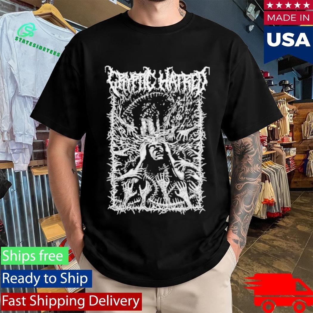 Cryptic Hatred Internal Torment B&W Unisex , , , Long Sleeve Tee