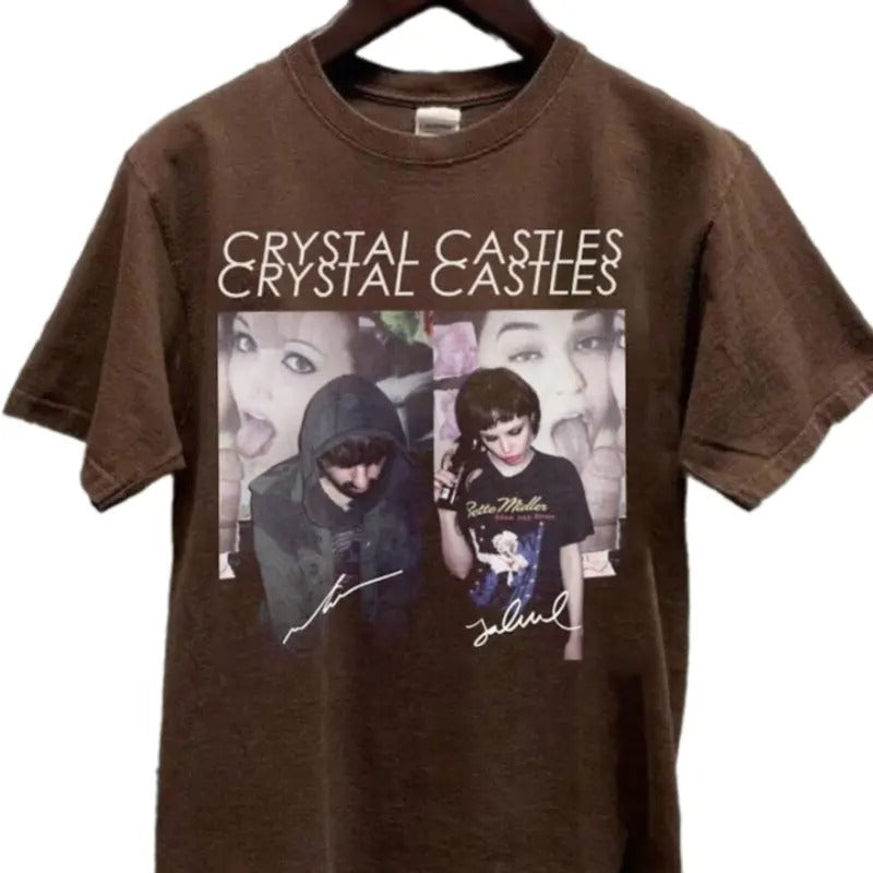 Crystal Shirt Music 2024 Castles Pop T-Shirts