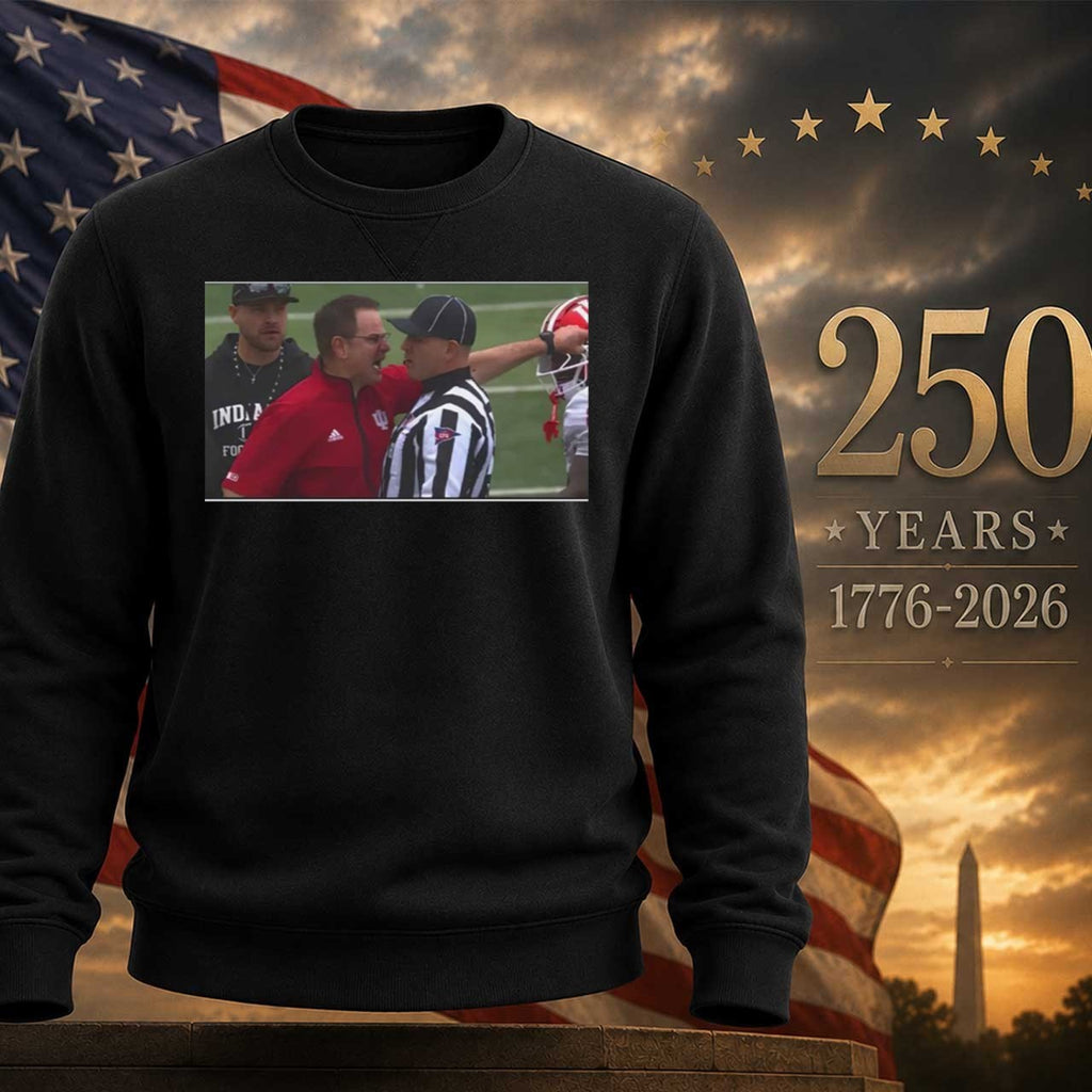 Curt Cignetti Blew Up At A Ref Shirt