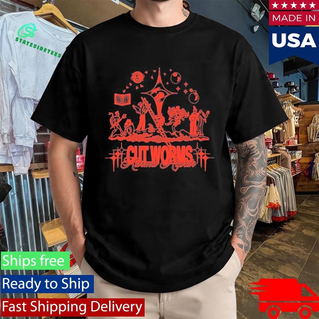 Cut Worms Karma Repair Shirt Unisex , , , Long Sleeve Tee