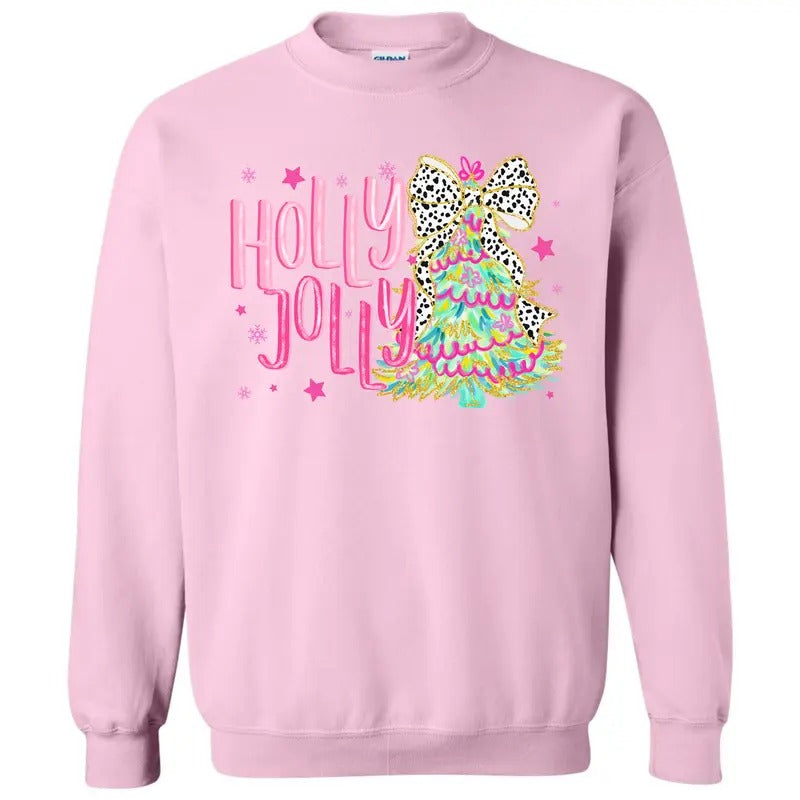 Cutesy Holly Jolly Tree 'NLB T-Shirts
