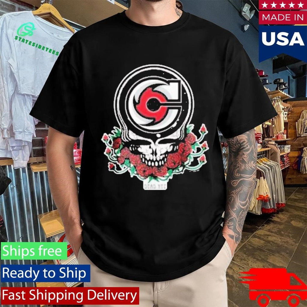 Cyclones Grateful Dead Night Black Unisex , , , Long Sleeve Tee