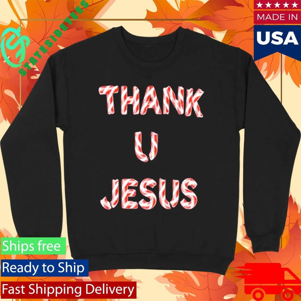 D’Aydrian Harding Thank U Jesus Holiday Shirt Unisex , , , Long Sleeve Tee