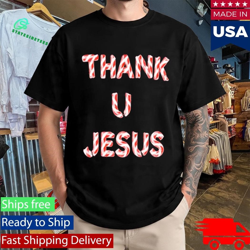 D’Aydrian Harding Thank U Jesus Holiday Shirt Unisex , , , Long Sleeve Tee