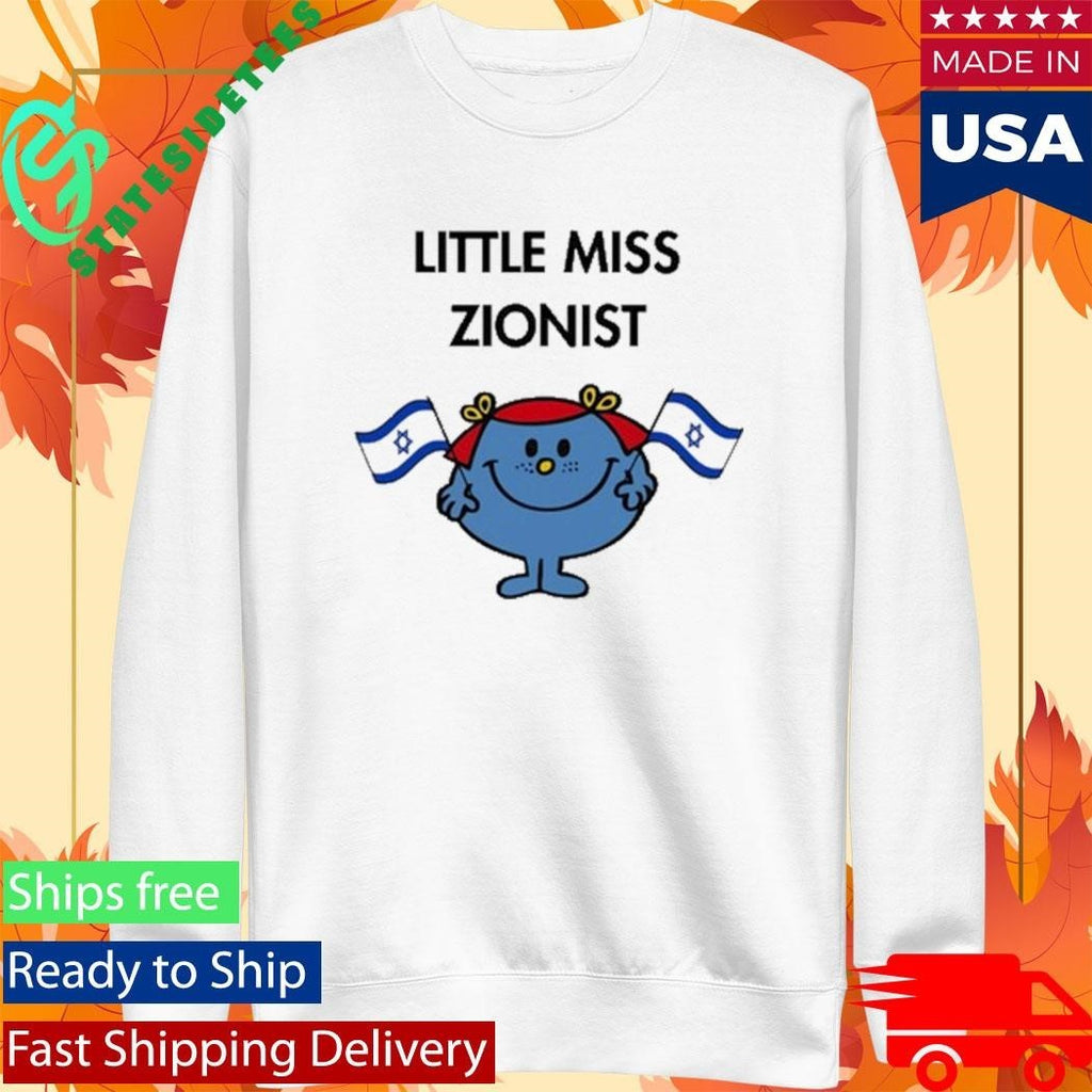 Dahlia Kurtz Little Miss Zionist Shirt Unisex , , , Long Sleeve Tee