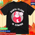 Dallas Braden Santa Claus Is Coming Shirt Unisex , , , Long Sleeve Tee