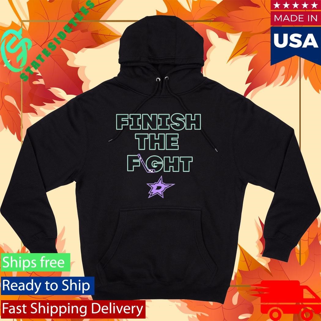Dallas Stars Hockey Finish The Fight Shirt Unisex , , , Long Sleeve Tee