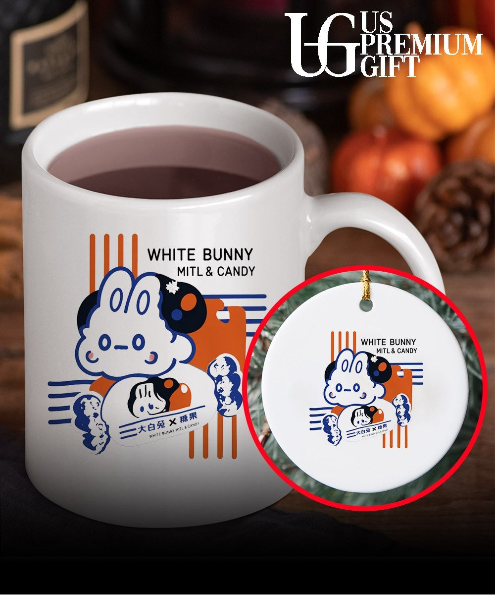 Damien Haas White Bunny Milk Candy shirt