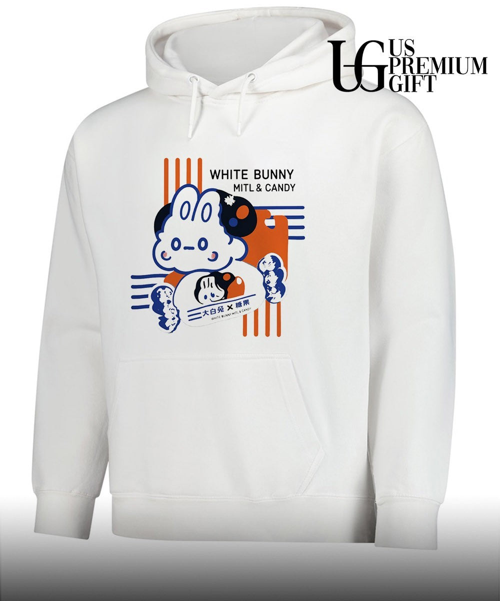 Damien Haas White Bunny Milk Candy shirt