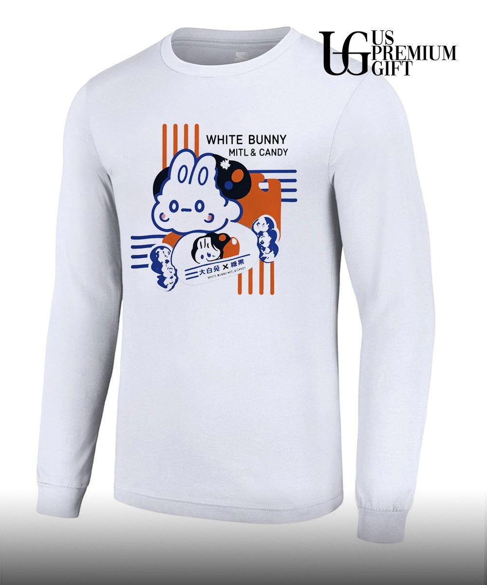 Damien Haas White Bunny Milk Candy shirt