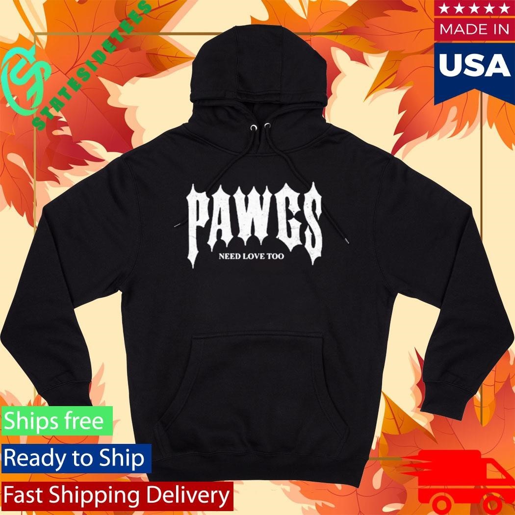 Damson Idris Pawgs Need Love Too Shirt Unisex , , , Long Sleeve Tee