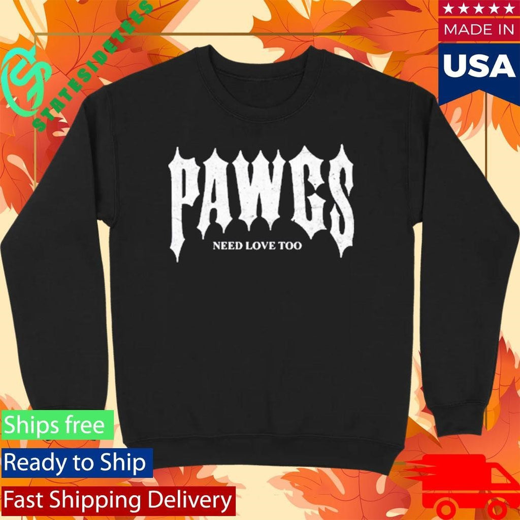 Damson Idris Pawgs Need Love Too Shirt Unisex , , , Long Sleeve Tee