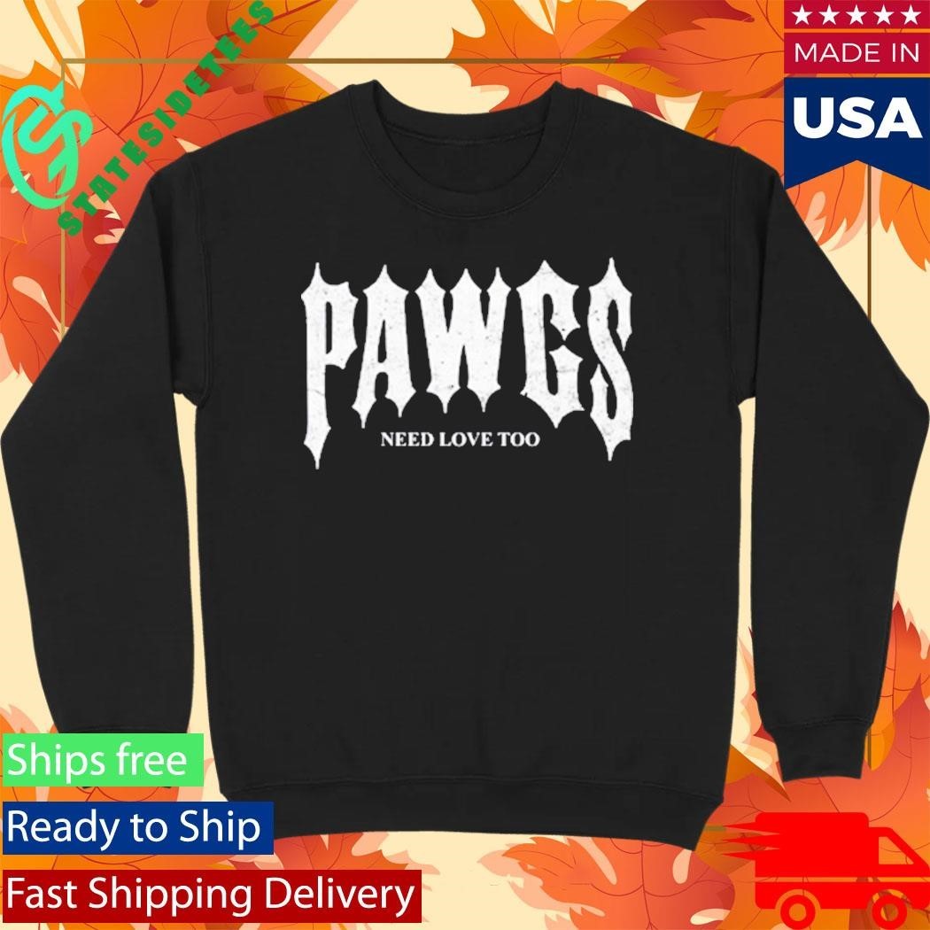 Damson Idris Pawgs Need Love Too Shirt Unisex , , , Long Sleeve Tee