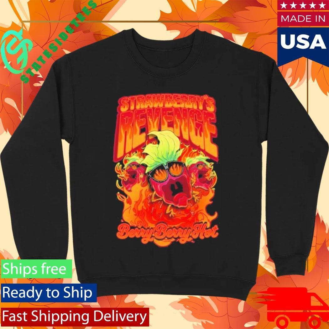 Dance Gavin Dance Strawberry’s Revenge Berry Berry Hot Shirt Unisex , , , Long Sleeve Tee