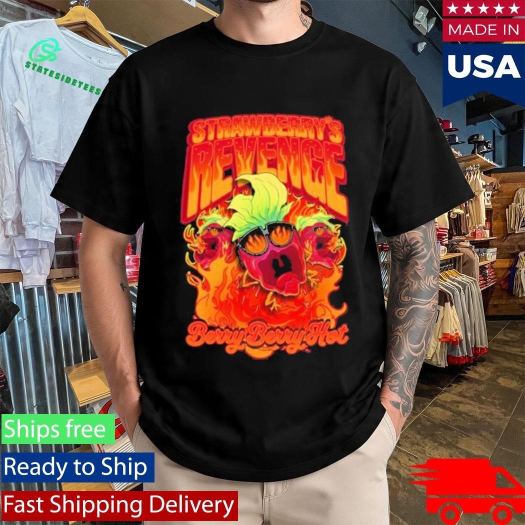 Dance Gavin Dance Strawberry’s Revenge Berry Berry Hot Shirt Unisex , , , Long Sleeve Tee
