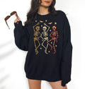 Dancing Skeletons Funny Funny Relaxed Fit Casual Hallowen T-Shirts