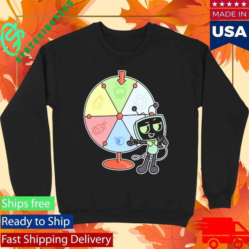 Dandy’s World Vee Black Shirt Unisex , , , Long Sleeve Tee